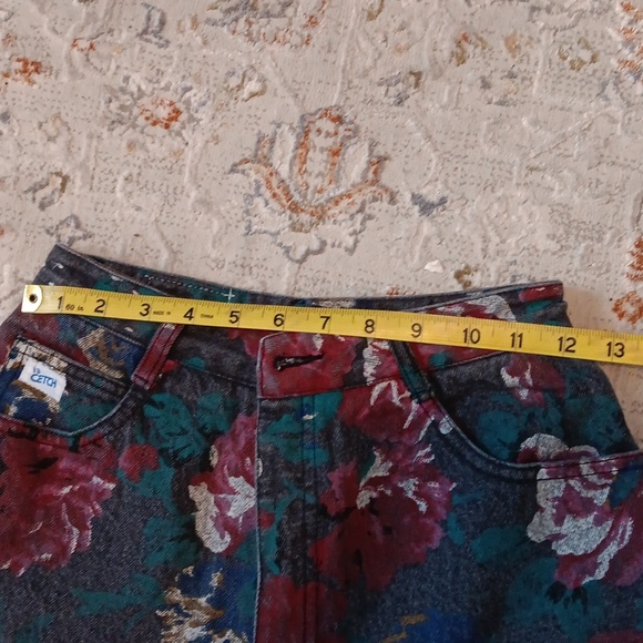 La Cetch vintage floral jeans 9 - Picture 8 of 9